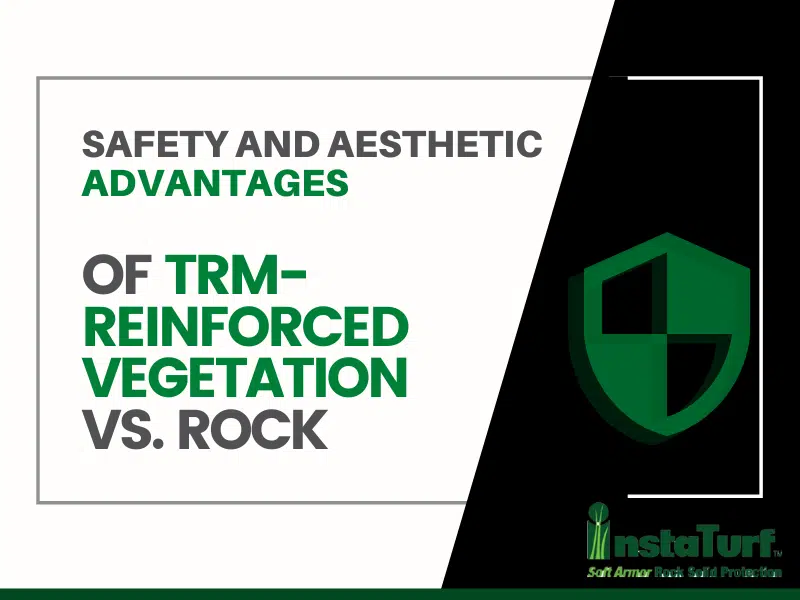 Safety and Aesthetic Advantages of TRM-Reinforced Vegetation vs. Rock