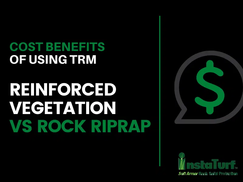 Cost Benefits of Using TRM-Reinforced Vegetation vs Rock Riprap