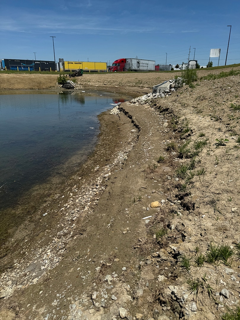 Eroding Shoreline